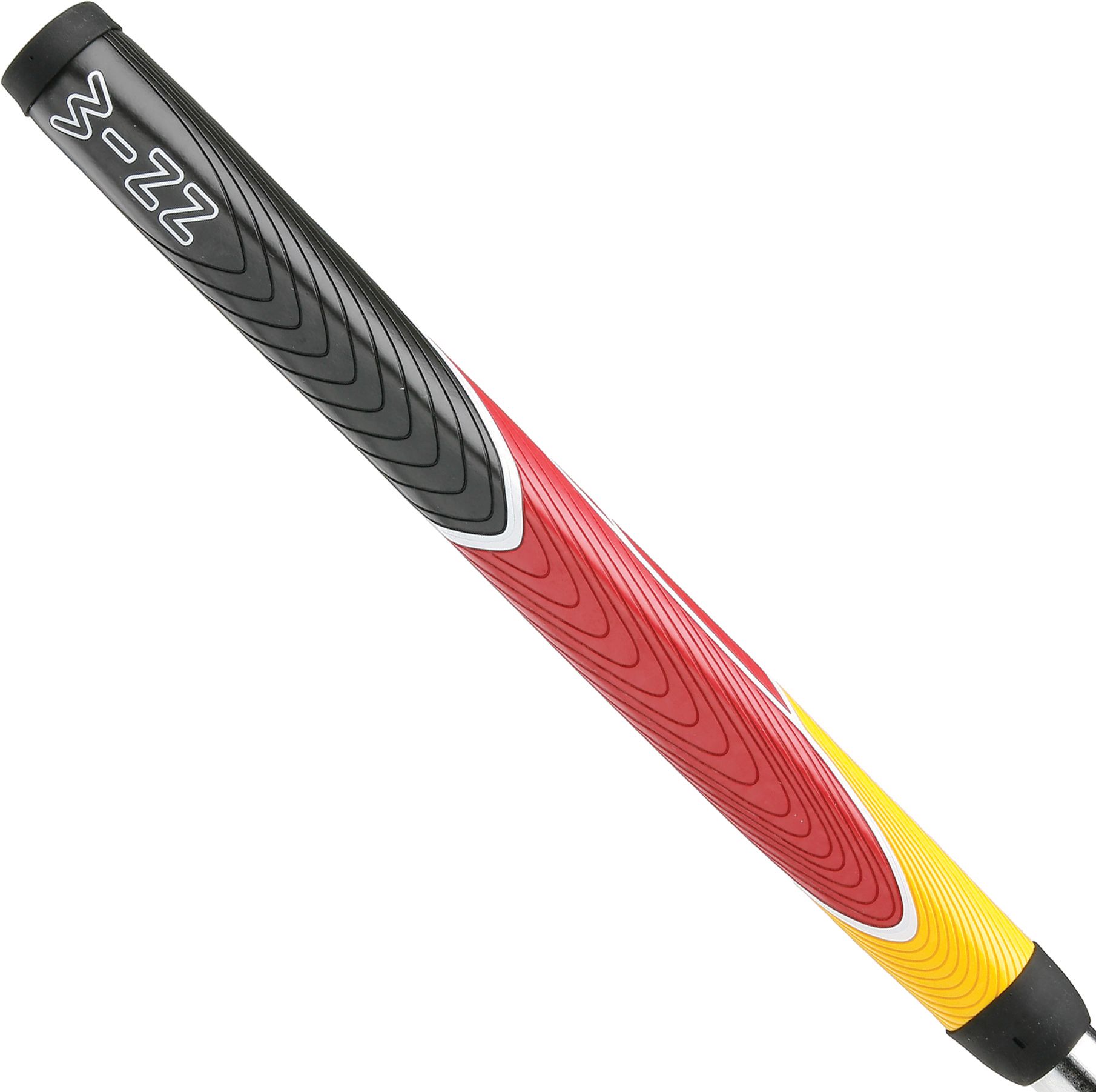 Winn AVS Standard Putter Grip - Black/Red/Yellow