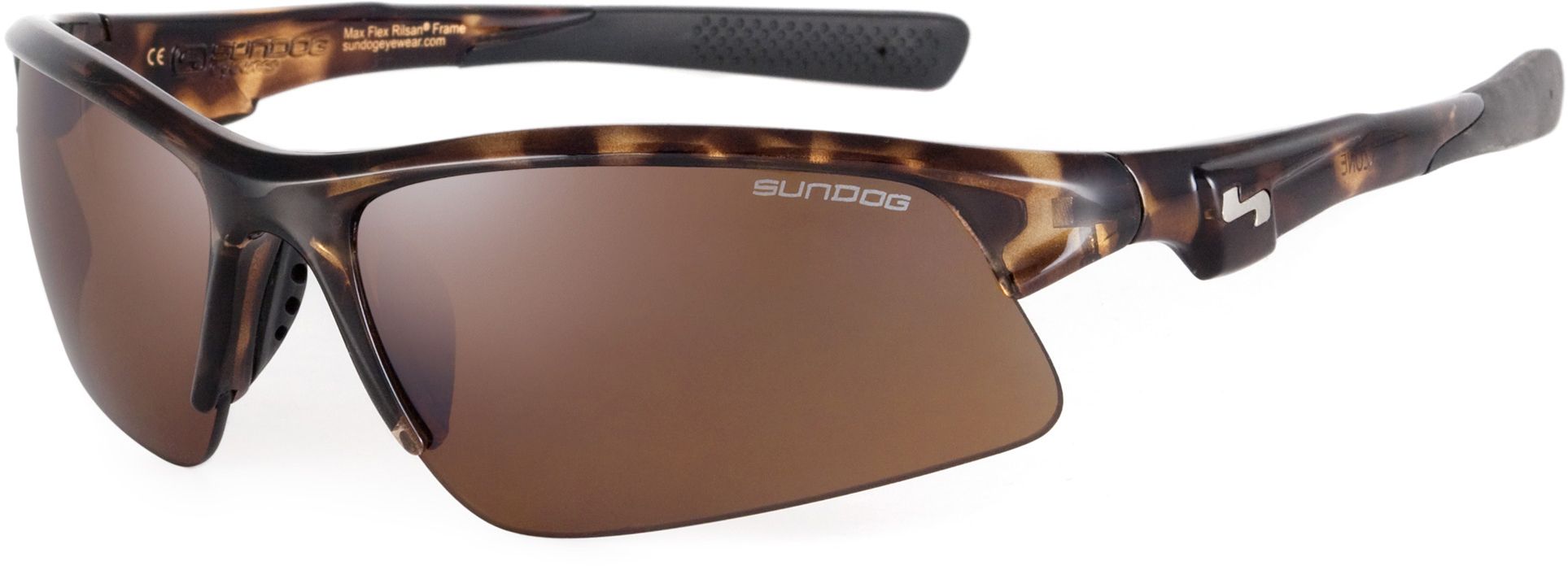 Sundog Zone Mela-Lens Sunglasses - Brown-Demi Frame/Brown Lens