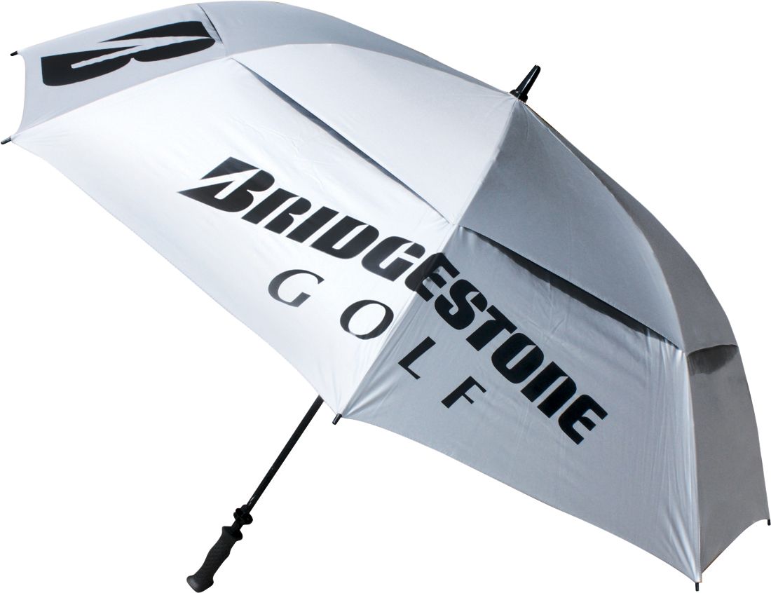 Bridgestone 68" Arc Double Canopy Umbrella - White