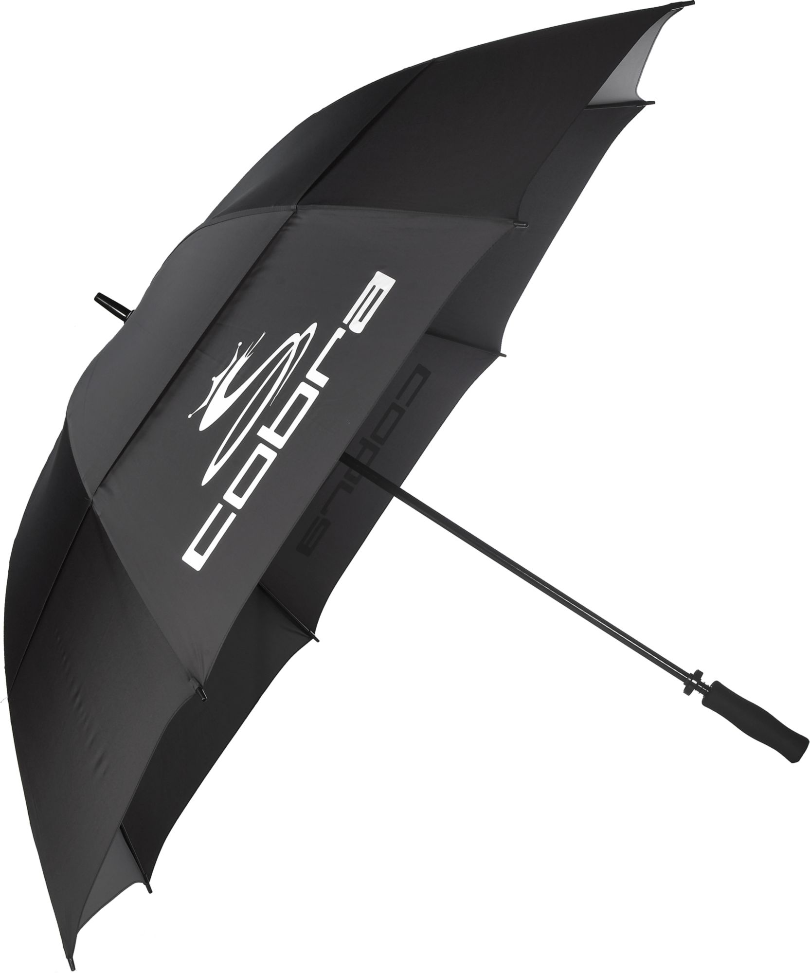 Cobra 68" Storm Perform Double Canopy Umbrella - Black