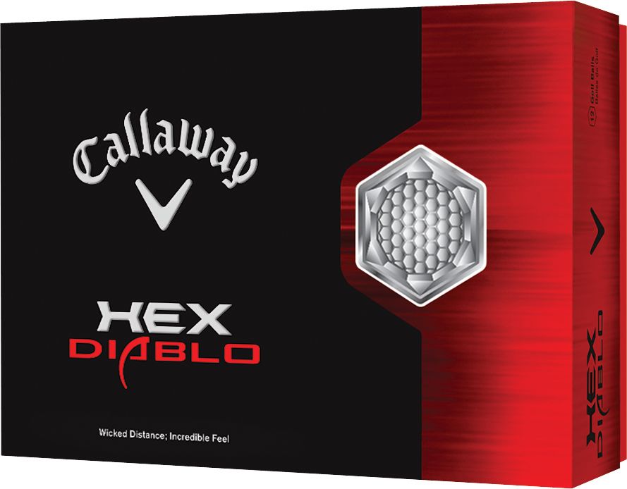 Callaway HEX Diablo Golf Balls - 12 pack (Personalized)