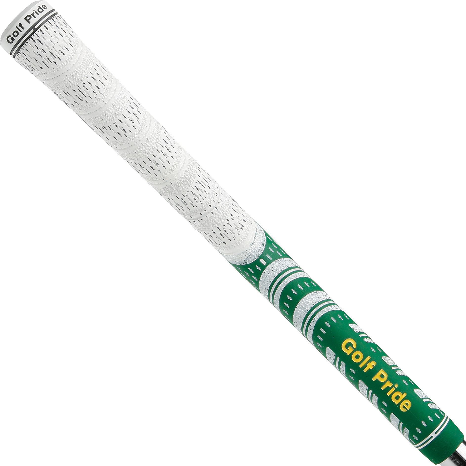 Golf Pride New Decade Multicompound Whiteout Standard Grip - White/Green