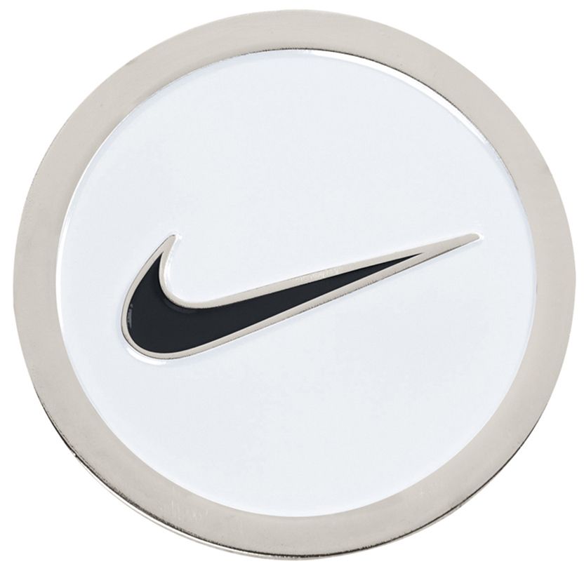 Nike Golf Hat Clip & Ball Marker - White