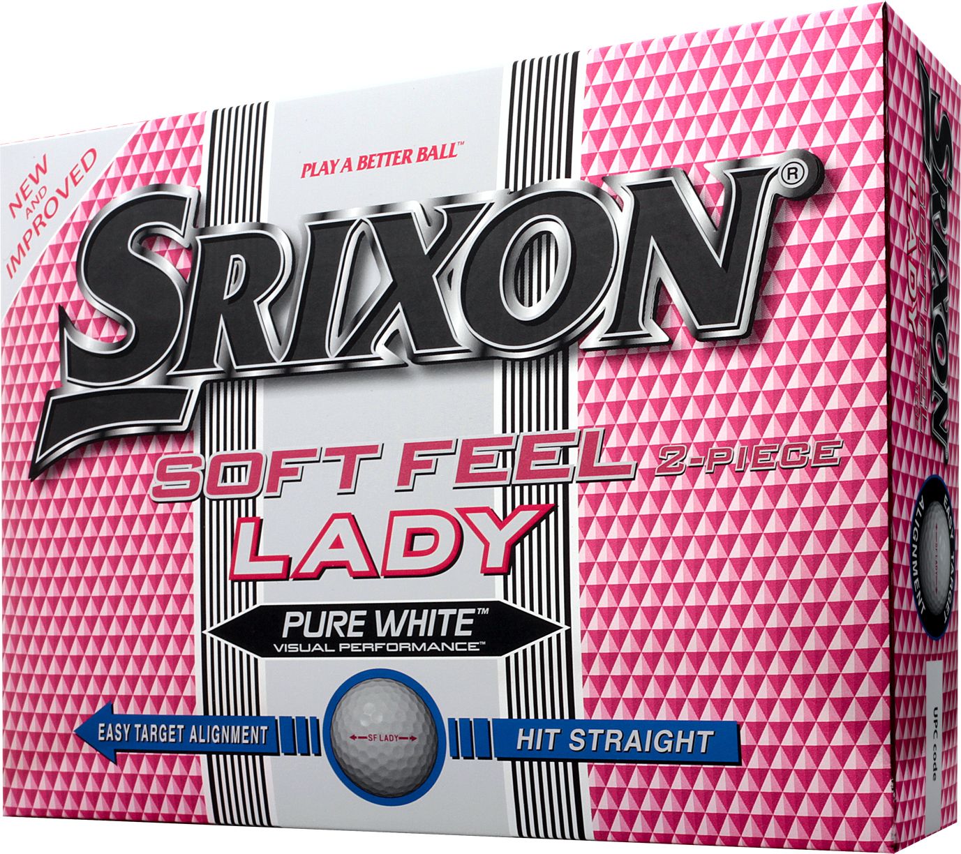 Srixon Soft Feel Lady Golf Balls (White) - 12 Pack