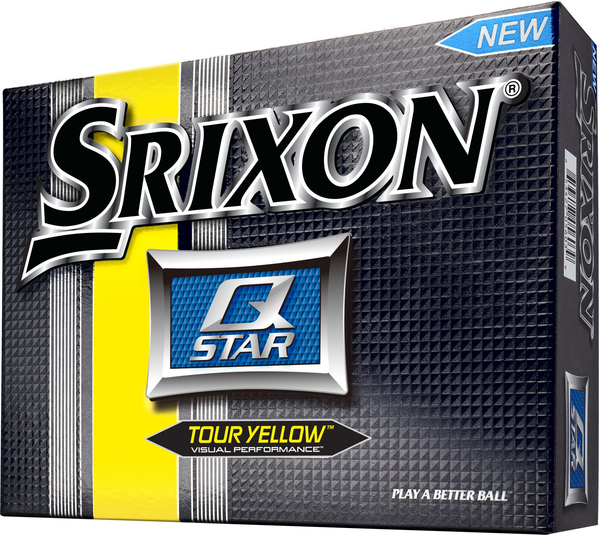 Srixon Q-Star Tour Yellow Golf Balls - 12 Pack