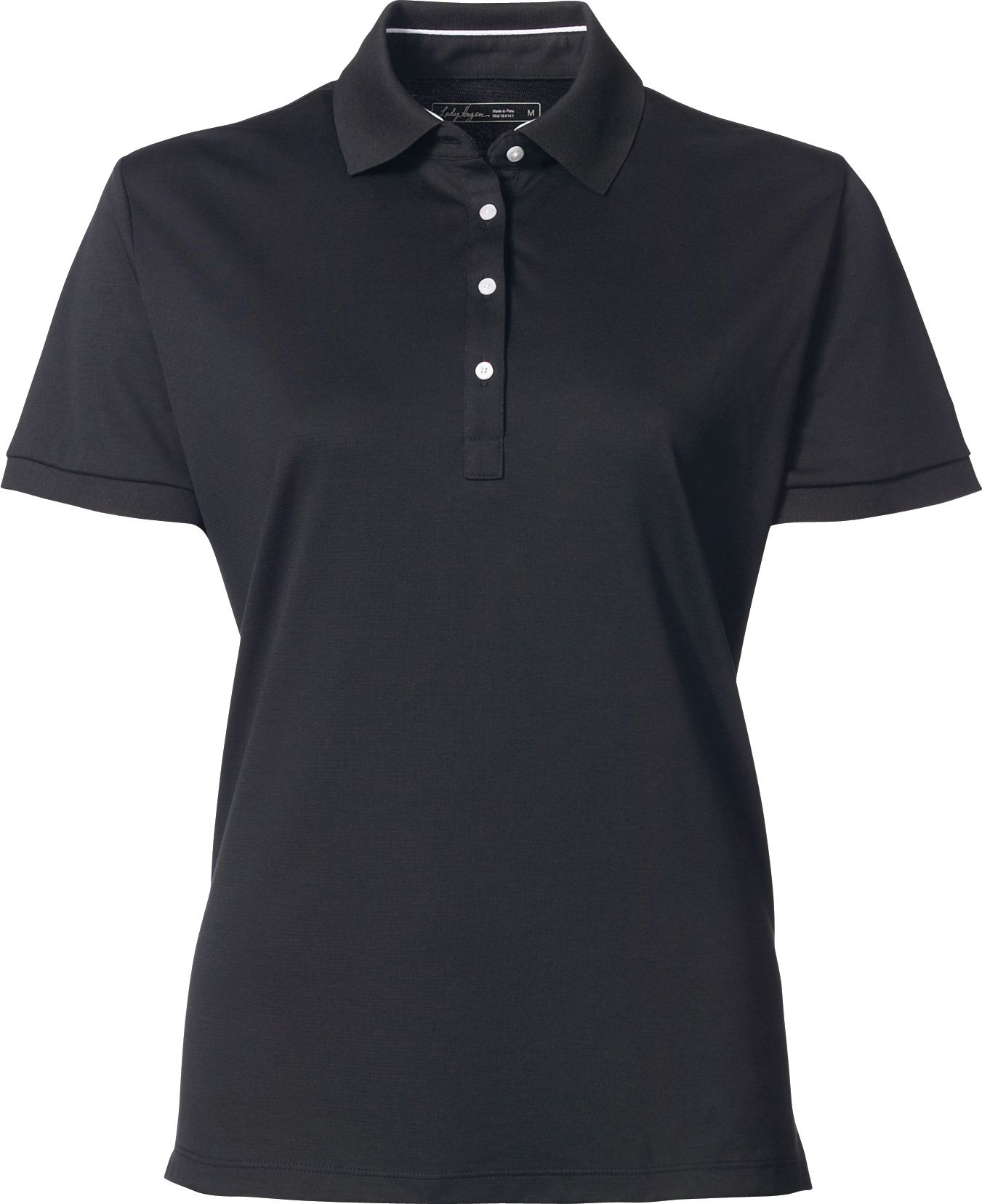 Lady Hagen Short Sleeve Tech Solid Polo