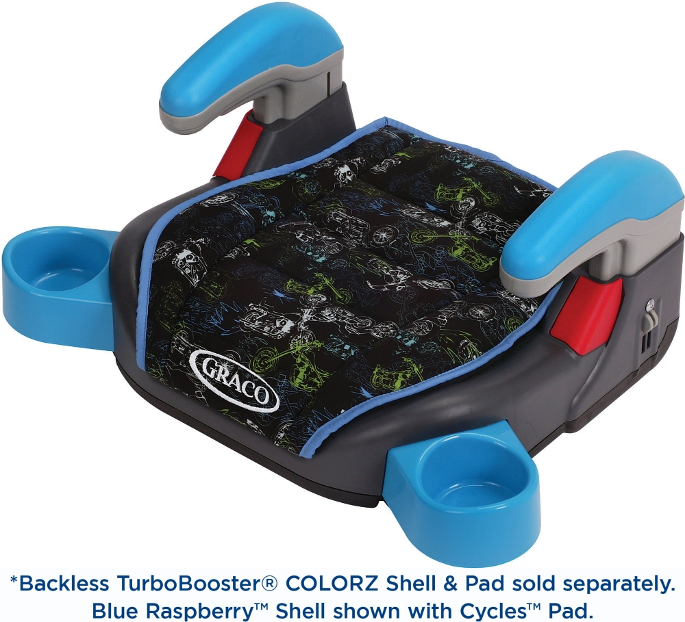 Backless TurboBooster® COLORZ Car Seat Shell