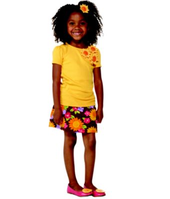  Back To School   Kid Girl Sunflower Smiles Fall 2012 & Capsule Line