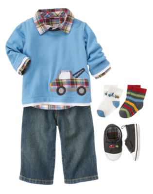 Gymboree Cars Line   Newborn Boy   Fall 2012