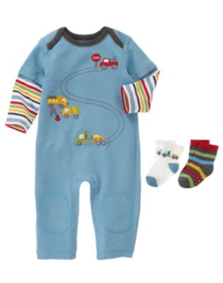  Gymboree Cars Line   Newborn Boy   Fall 2012