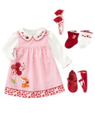  Gymboree Adorable Fox Line   Newborn Girl   Fall 2012