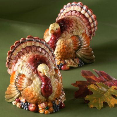 Turkey Salt &amp; Pepper Set of 2