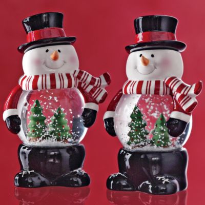 Snowglobe Salt and Pepper Set