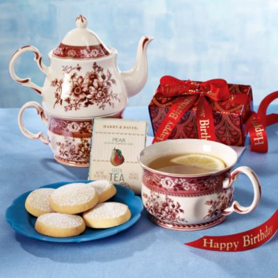 <font color=red>NEW</font> Birthday Set with Tea &amp; Cookies