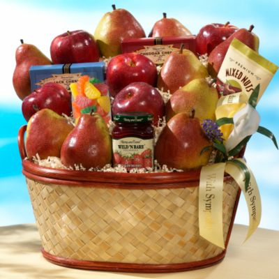 Deluxe Fruit Sympathy Basket &amp;#8211; 2-Day Express Delivery