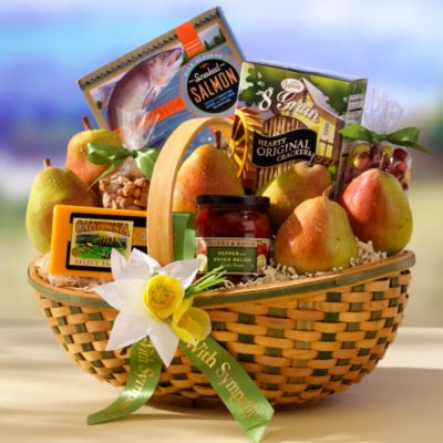 Sympathy Gift Basket of Kosher Treats &amp;#8211; Overnight Delivery