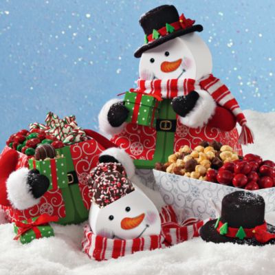 Snowman Treats Tower