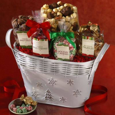 Snowflake Treats Tin