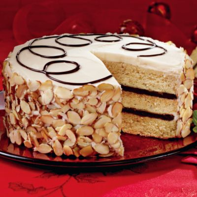 <font color=red>NEW</font> Almond Chocolate Layer Cake