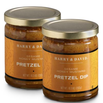Sesame Honey Mustard Pretzel Dip