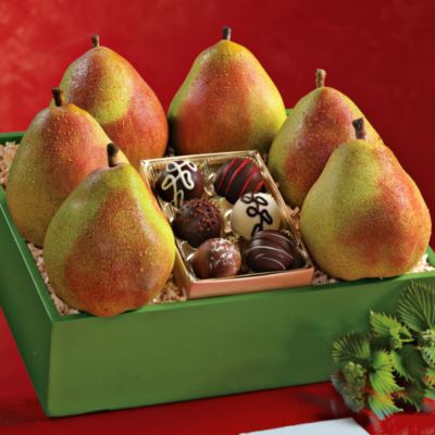 <font color=red>NEW</font> Cream of the Crop Pears &amp; Chocolate Truffles