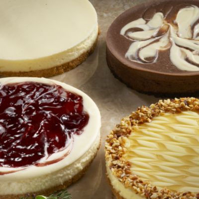 <font color=red>NEW</font> Four-Cake Cheesecake Sampler