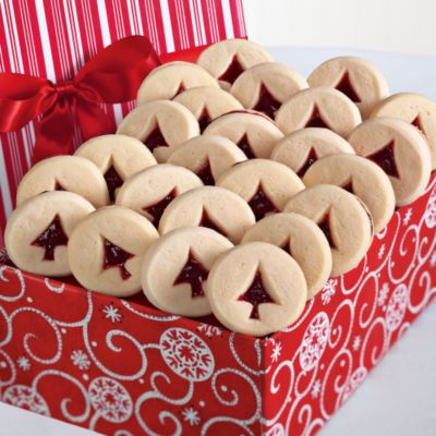 Christmas Tree Shortbread Cookies