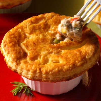 Chicken Puff Pastry Pies