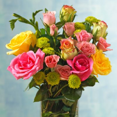&amp;#34;Bright &amp;#39;n&amp;#39; Cheery&amp;#34; Rose Medley