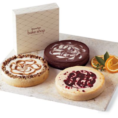 Three-Cheesecake Sampler