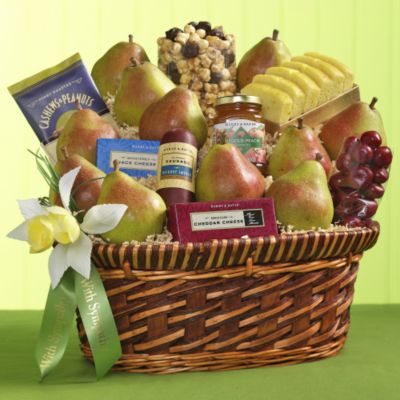 9-Star Sympathy Gift Basket with FREE Upgrade to Express Delivery