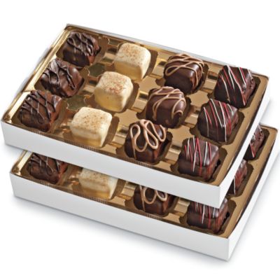 Two Gift Boxes of Cheesecake Petits Fours