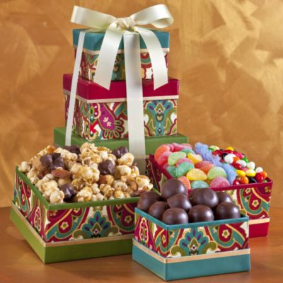 Sugar-Free Gift Tower with Chocolates
