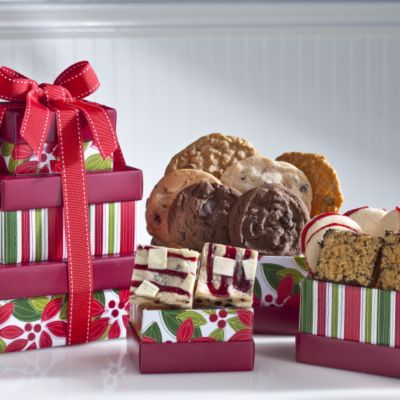 Gift Tower of Cookies & Brownies