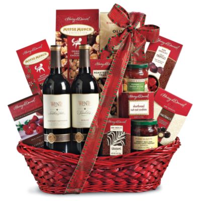 Celebrate the Season Wine Gift Basket