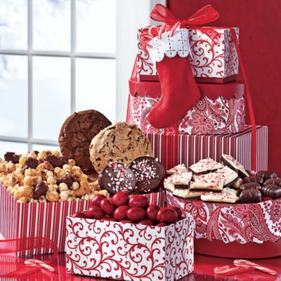 Holiday Stocking Tower