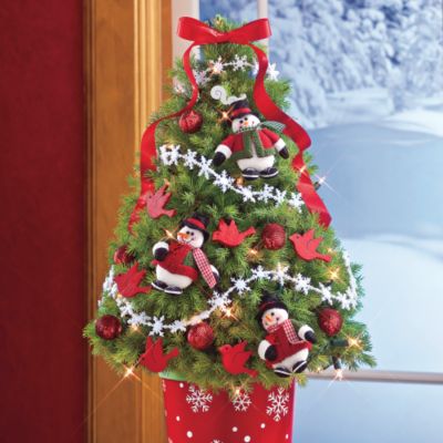 Snowman Spruce Tree