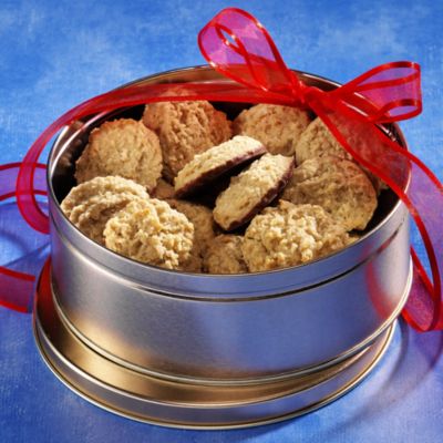 Chocolate Florentine Cookie Tin