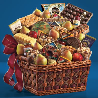 Deluxe Hearthside Gift Basket