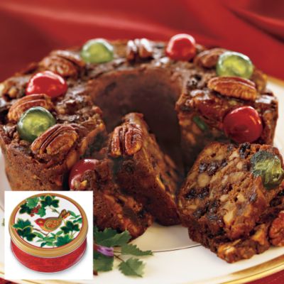 Traditional Fruitcake, 2 lbs. Gourmet Gift