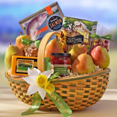 Sympathy Gift Basket of Kosher Treats&amp;#8211; 2-Day Express Delivery
