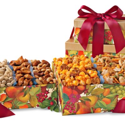 Savory Snack Stack Gourmet Gift
