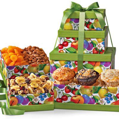 Gourmet Gift Tower of Wholesome Treats
