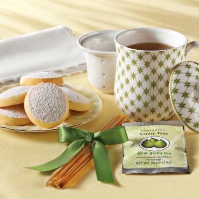 Tea Infuser and Cookies Gift