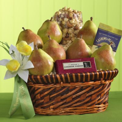 4-Star Sympathy Gift Basket with FREE Upgrade to Express Delivery