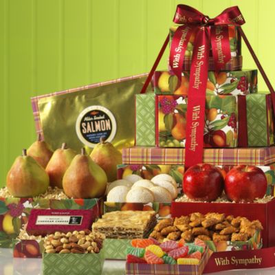 Deluxe Sympathy Gift Tower with Overnight Delivery