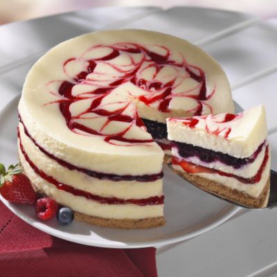 <font color=red>NEW</font> Triple Decker Cheesecake