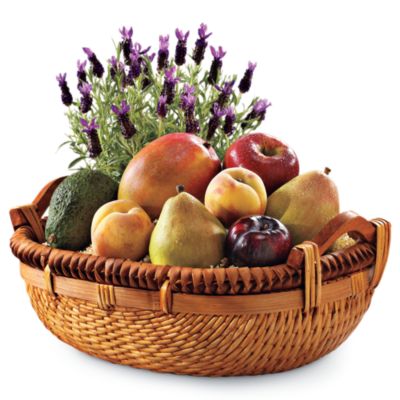 Summer Fruit and Flower Basket