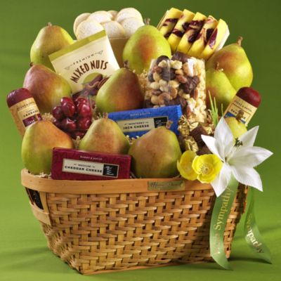 9-Star Sympathy Gift Basket with Overnight Delivery
