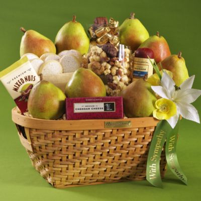 6-Star Sympathy Gift Basket with FREE Upgrade to Express Delivery